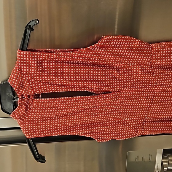 💕MAEVE ANTHRO💕 Farida Mock Neck Jumpsuit ~ Micro-Floral Retro Print 12 NWT - Picture 9 of 15